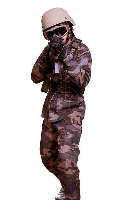 Mundur dziecięcy (komplet) -woodland (rozm. 146/152)