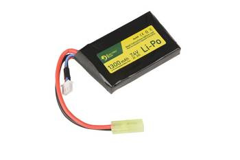 Akumulator LiPo 7.4V 1300mAh 1-modułowy 20/40C; Tamiya mały