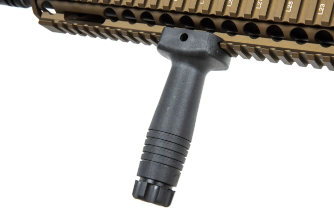 Specna Arms Daniel Defense® MK18 SA-P26 Prime™ HAL™ ETU airsoft carbine with Chaos Bronze brushless motor