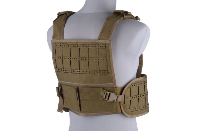 Lekka kamizelka taktyczna Laser-Cut - tan