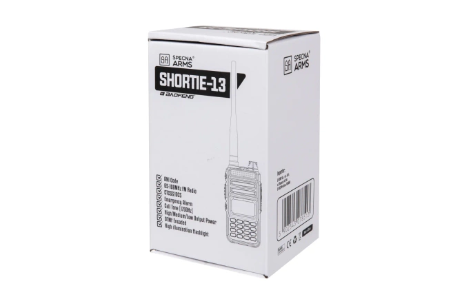 Manual Dual Band Shortie-13 Radio - (VHF/UHF)