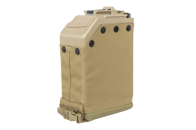 Box-type magazine 5000 BBs Vega Force Company for MK48 MOD1 Flat Dark Earth