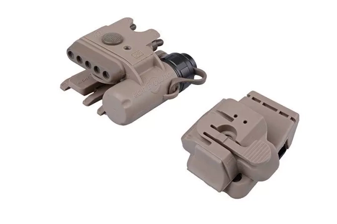 HLS Gen.3 (Red) Helmet Lamp - Dark Earth