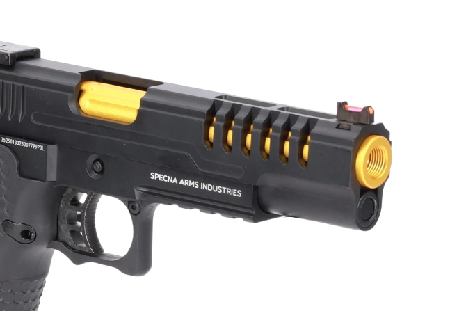 Specna Arms SA-VGP25 VAPOR™ Black and Gold airsoft Pistol