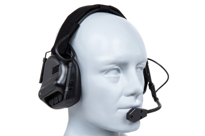 Taktyczne słuchawki Gen. 5 Wosport HD-19 Czarne