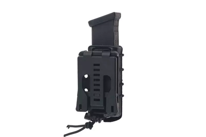 SMC Pistol Magazine Pouch with flocking (QD belt) - black