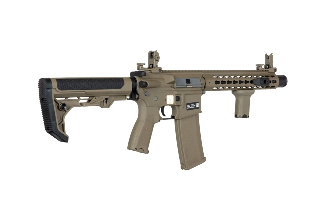 SA-E07 EDGE™ Light Ops Stock HAL2 ™ Full Tan Carbine Replica