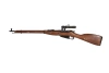 Mosin Nagant 1891/30 rifle replica with PU scope