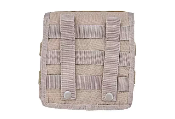 Administration panel with map pouch - sand