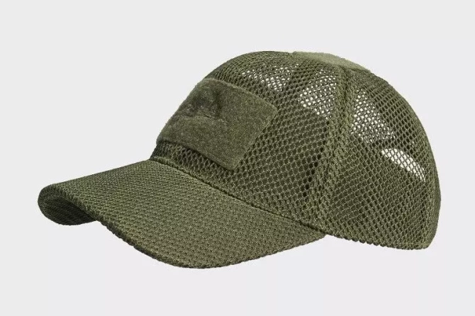 Baseball Mesh Cap - olive green