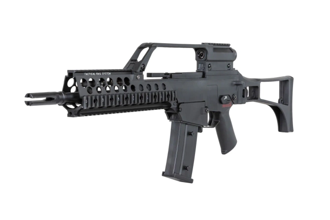airsoft SRC DUAL POWER SR36 KSK COB-303 carbine with scope Black