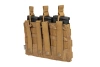 Triple carbine magazine pouch Open Koga - Coyote Brown