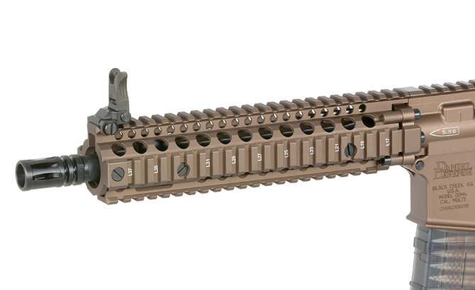 Replika Gazowa Karabinka Daniel Defense DDMK18 Dark Flat - EMG