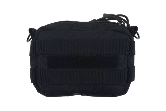 Universal horizontal cargo pouch - black