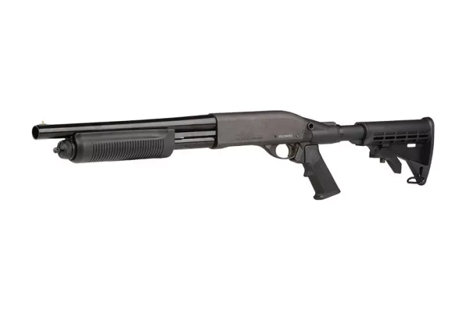 M870 Police Version with Telescopic Stock Shotgun Replica