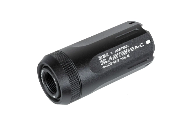 Tłumik Tracer Specna Arms x AceTech Blaster SA-C Czarny