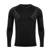 Bluza termoaktywna męska Alpinus Active Base Layer Czarno-Szary