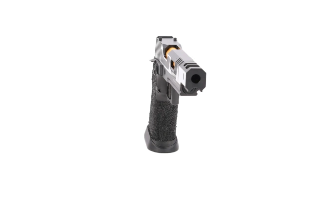 Specna Arms SA-VGP20 VAPOR™ Optics Ready airsoft Pistol Black and Silver