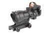 GreenFiber 4×32C + mini spotting scope - black
