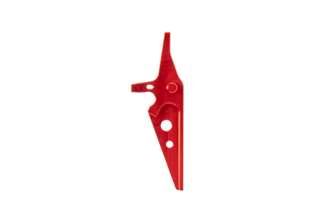 Aluminum CNC Jefftron Flat Trigger Red