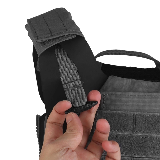 Kamizelka typu Plate Carrier Wosport VE-99 Szara
