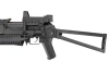 PP-19 Bizon-2 sub-machinegun replica with sound suppressor and red-dot sight