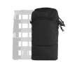 Wosport Cargo universal pocket 3x6 Vertical Laser Cut Black
