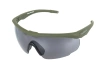 Swiss Eye Blackhawk Olive Safety Glasses