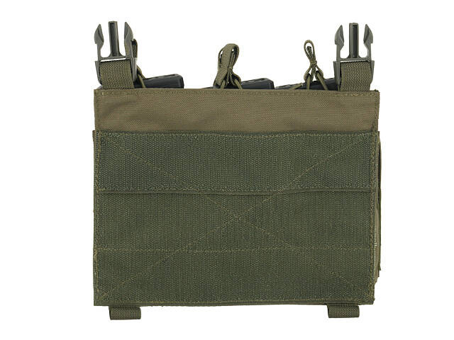 Buckle Up potrójna ładownica karabinowo-pistoletowa 5.56/9mm - Olive (8FIELDS)