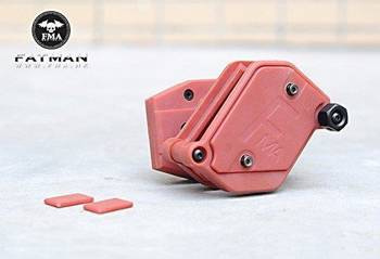 Multi-Angle Speed Pistol Magazine Pouch - red