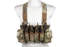 Chest Rig Pew Tactical waistcoat type D3CR-X CR02 Multicam
