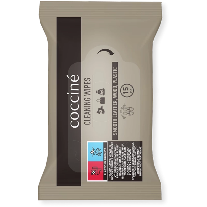 Chusteczki czyszczące do obuwia Coccine (15szt)
