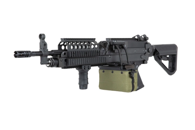 airsoft machine gun A&K MK46 MOD 0 Black