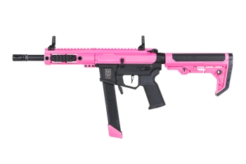 Karabinek ASG Specna Arms SA-FX01 FLEX™ BLDC™ HAL ETU Gen.2 Różowy + akumulator gratis