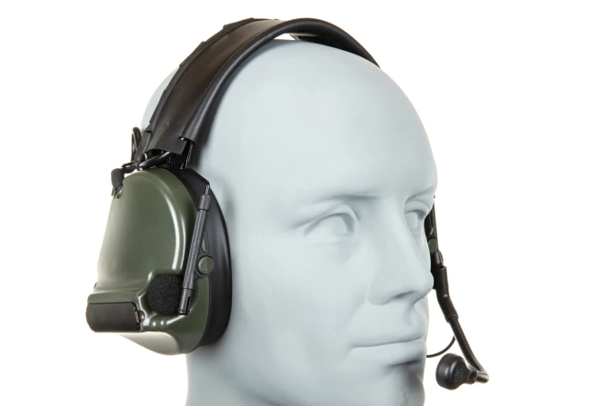 Tactical headset Wosport C5 HD-14-A Olive