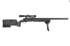 SA-S02 CORE™ Sniper Rifle Replica with Scope and Bipod - Black