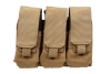 Triple M4/M16 Specna Arms magazine loader with Tan flap