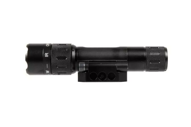 WMX200 Rotational Tactical Flashlight – Black