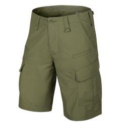 KRÓTKIE SPODNIE CPU® - POLYCOTTON RIPSTOP - OLIVE GREEN (S)