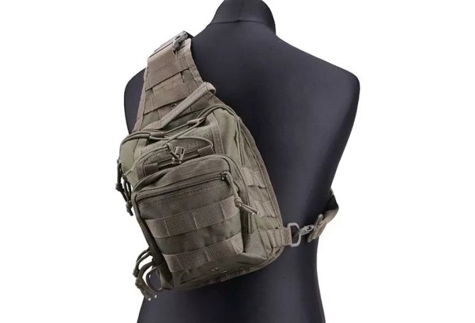 Tactical shoulder bag - olive green