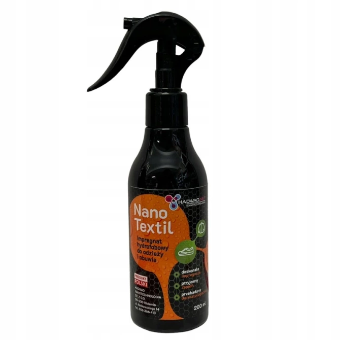 Impregnat do butów i odzieży HADWAO Nano Textil 200 ml