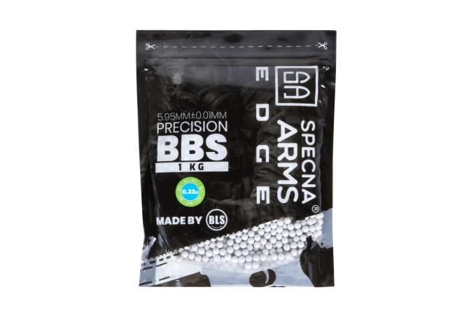 Kulki precyzyjne Specna Arms EDGE™ BIO 0.32g - 1kg - białe