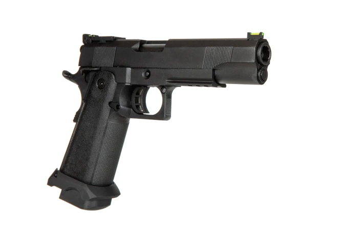 Replika pistoletu ELITE MK I 5.1" CO2 - Czarny