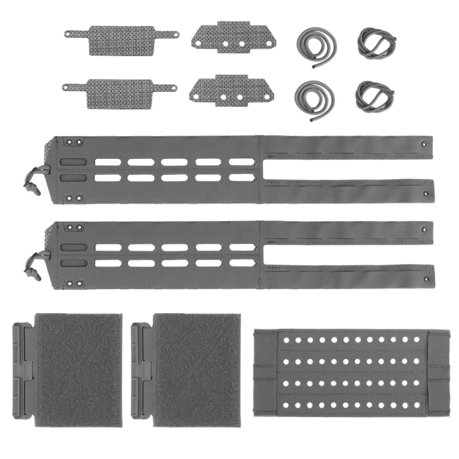 Multi-purpose Cummerbund Wosport Lightweight Gridle QD Wolf Grey