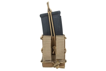 Pojedyncza ładownica typu Open Specna Arms Tactical na magazynki karabinowe Tan