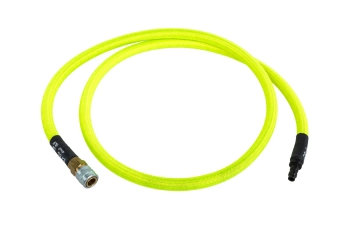 HPA EPeS Mk. IV S&amp;F braided hose 115 cm Green