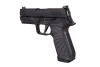 WE F18 Compact Green Gas Pistol replica Black