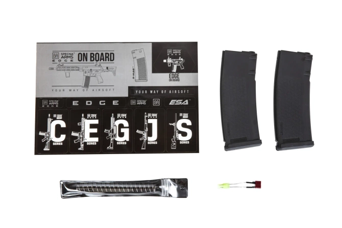 Airsoft rifle Specna Arms RRA & SI SA-E17-L Light Ops Stock EDGE™ HAL ETU™ Chaos Grey