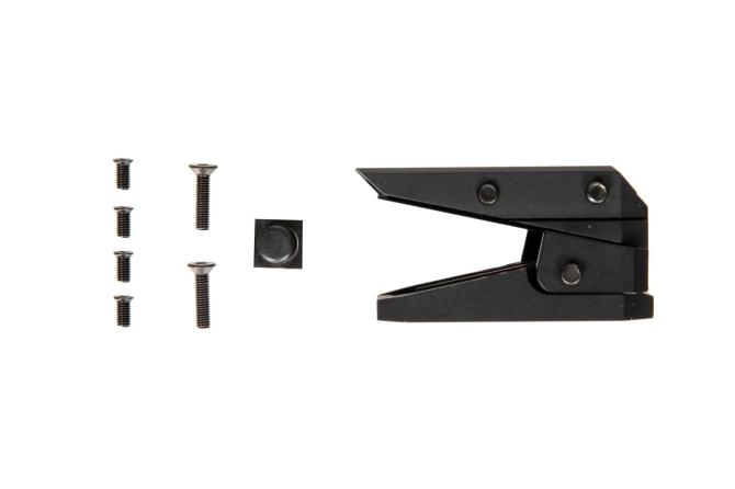 Adjustable Mount for T1 / T2 / MRO /RMR Red Dot Sights - Black