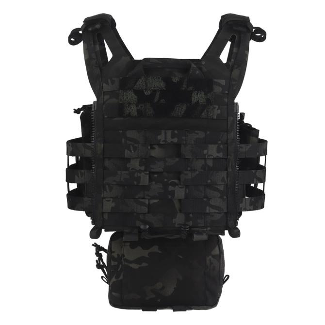 Plate Carrier Vest Wosport VE-106 Multicam Black